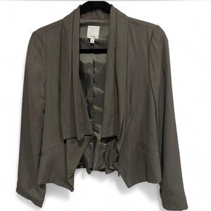 Halogen Khaki Blazer Jacket